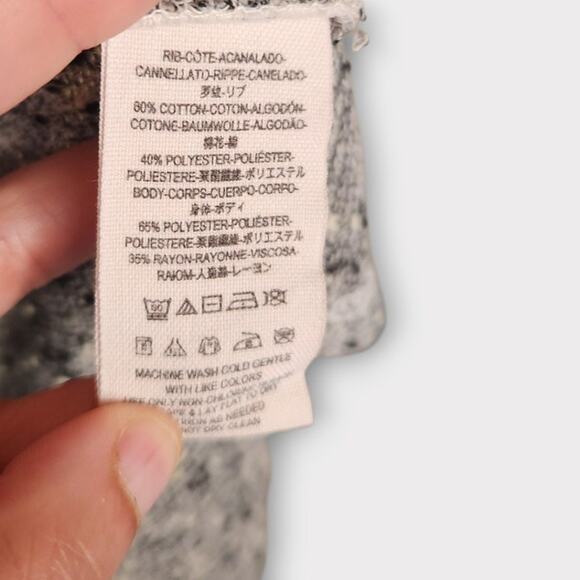 Free People Womens We The Free Bumble Bees Knees Gray Drape Tank Top M Boho Chic - Picture 5 of 8